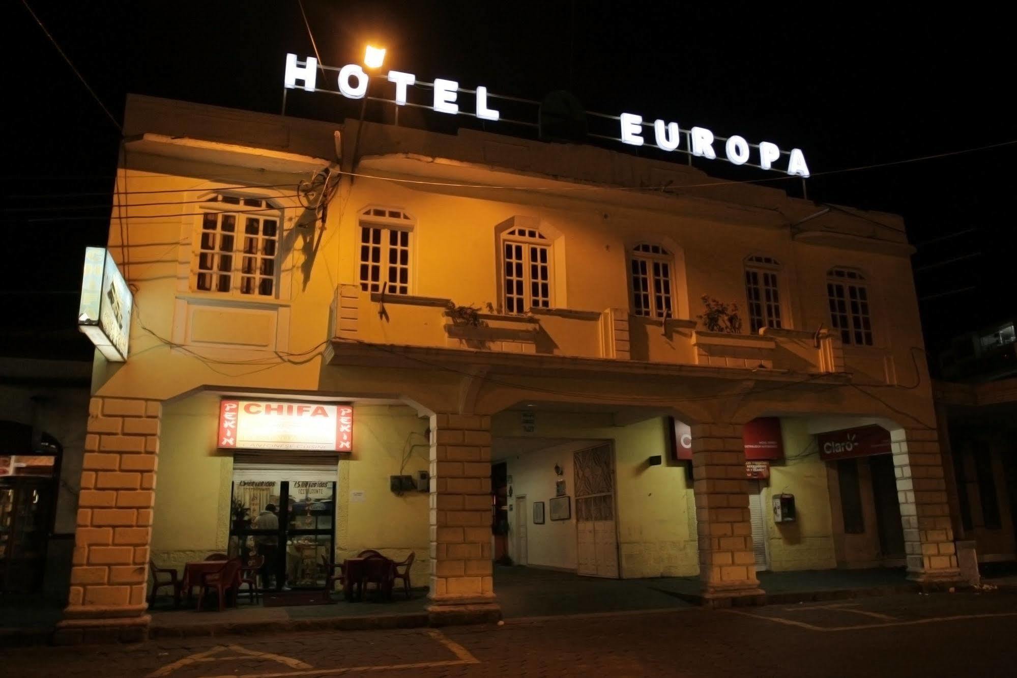 Hotel Europa Alausí Zewnętrze zdjęcie