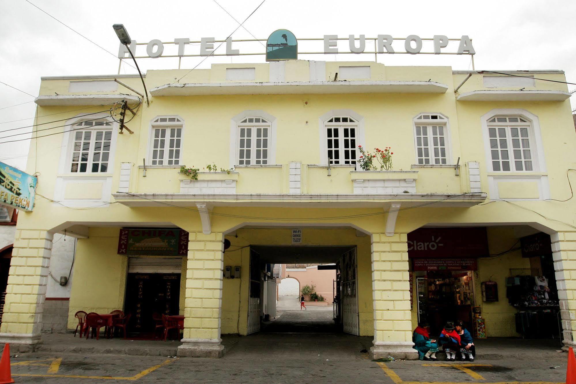 Hotel Europa Alausí Zewnętrze zdjęcie